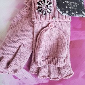 Victoria's Secret Snowflake Sparkle Gloves